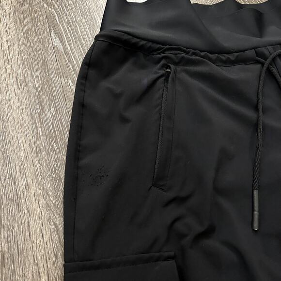 Athleta Sutton Cargo Joggers Black Sz 4 High Rise Athletic Pants EUC Athleisure - Picture 16 of 16